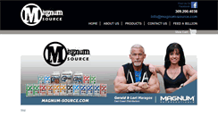 Desktop Screenshot of magnum-source.com