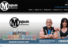 Tablet Screenshot of magnum-source.com
